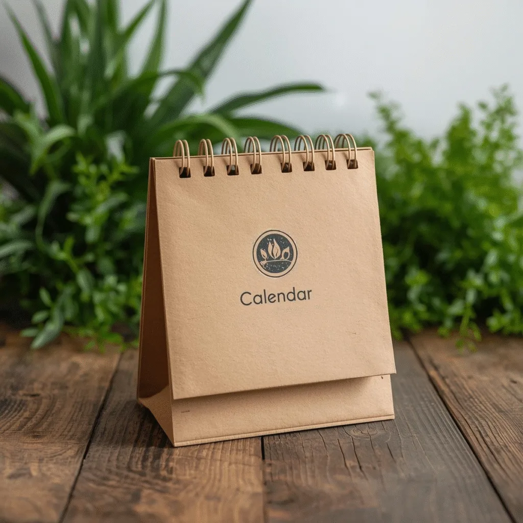 Nachhaltige Kalender aus Recyclingpapier